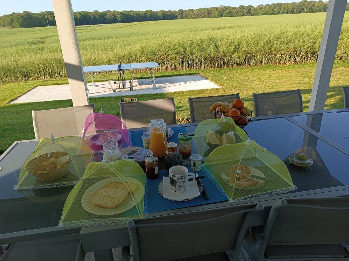 Bed and Breakfast Le Domaine des Hirondelles Champcenest Esterno foto